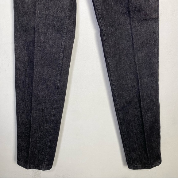 NWT Vintage 90s Levis Deadstock Super Slim 531 High Rise Stonewash Black 23 - Picture 4 of 16